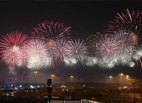 西畴县焰火晚会